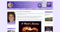Desktop Screenshot of emmausproductions.com